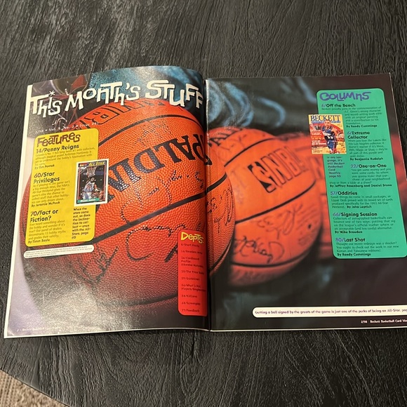 Beckett Basketball Card Monthly - February 1998 Issue #91 Jason Kidd Cover - Picture 13 of 13